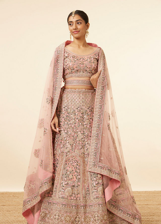 Manyavar on sale wedding lehengas